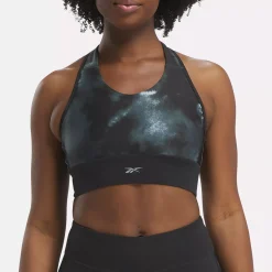 Sports Bras|Reebok Sports Bras Running Allover Print Bra