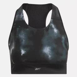 Sports Bras|Reebok Sports Bras Running Allover Print Bra (Plus Size)