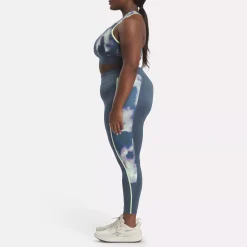 Leggings & Tights|Reebok Leggings & Tights Running Allover Print Leggings (Plus Size)