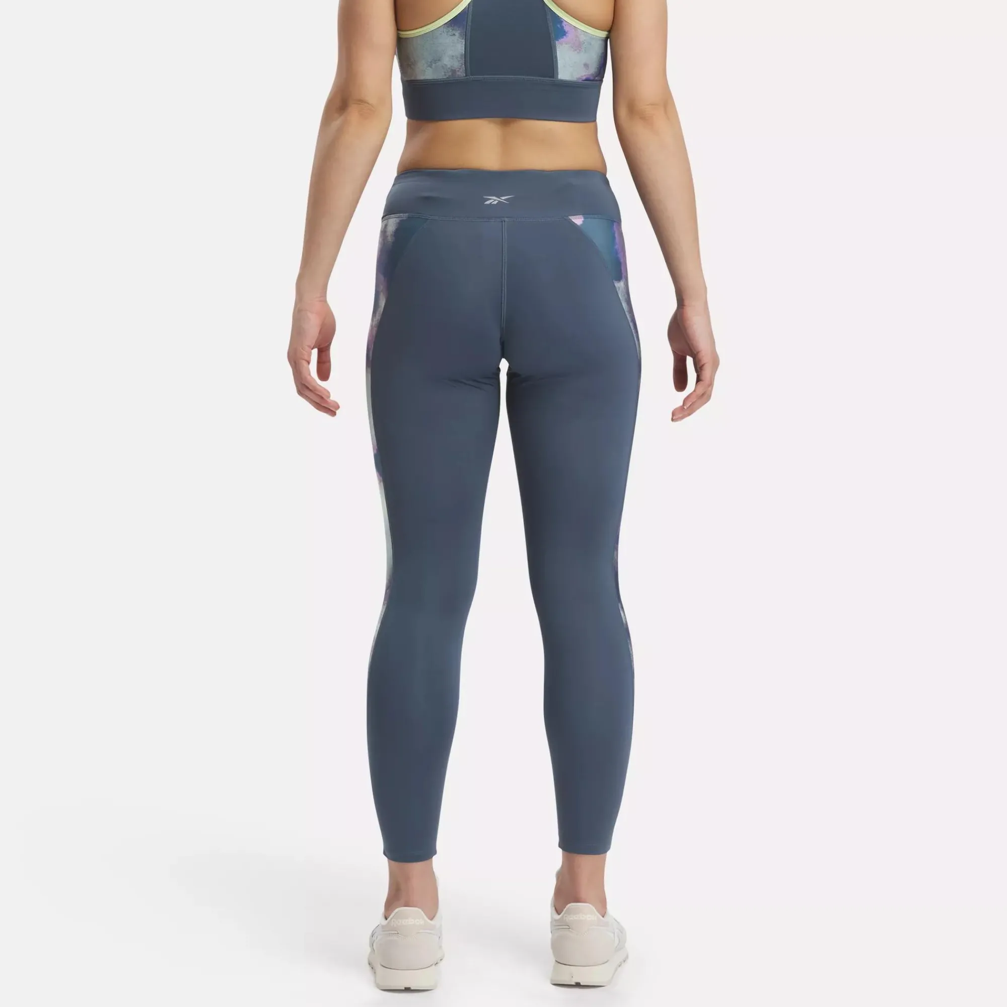 Leggings & Tights|Reebok Leggings & Tights Running Allover Print Leggings