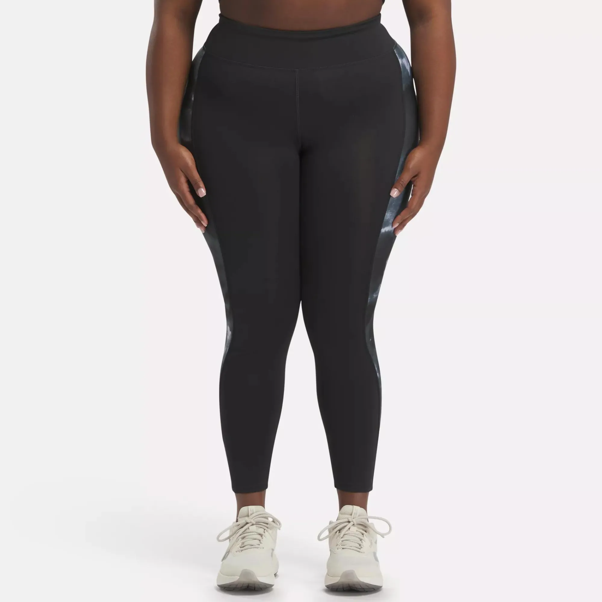 Leggings & Tights|Reebok Leggings & Tights Running Allover Print Leggings (Plus Size)
