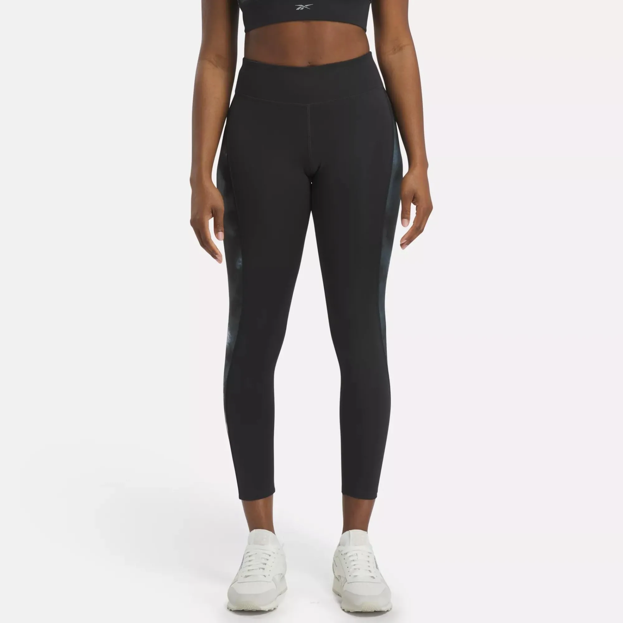 Leggings & Tights|Reebok Leggings & Tights Running Allover Print Leggings