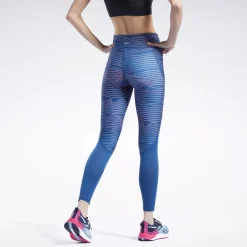 Leggings & Tights|Reebok Leggings & Tights Running Printed Leggings