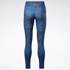Leggings & Tights|Reebok Leggings & Tights Running Printed Leggings