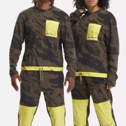 Hoodies & Sweatshirts|Reebok Hoodies & Sweatshirts Spyder X Lounge Long Sleeve Crew Sweatshirt