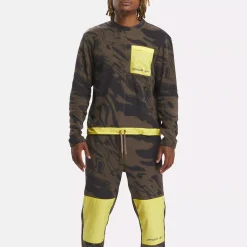 Hoodies & Sweatshirts|Reebok Hoodies & Sweatshirts Spyder X Lounge Long Sleeve Crew Sweatshirt