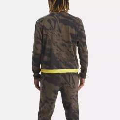 Hoodies & Sweatshirts|Reebok Hoodies & Sweatshirts Spyder X Lounge Long Sleeve Crew Sweatshirt