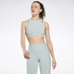 Tank Tops|Reebok Tank Tops Studio Layered Bra Top