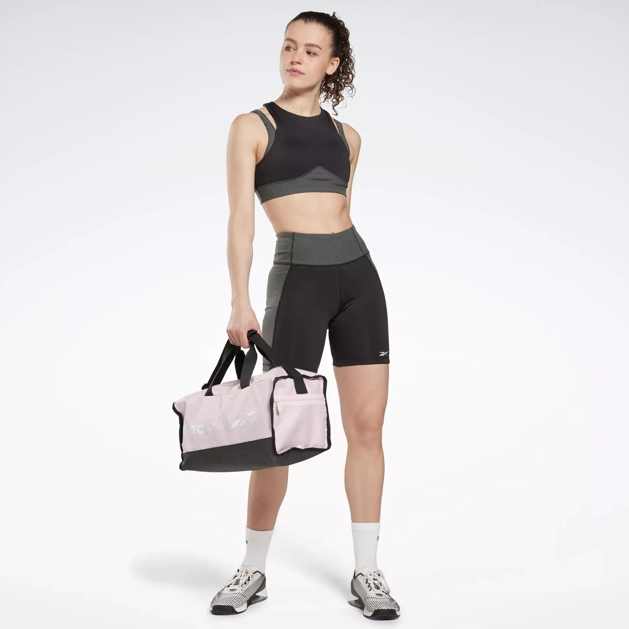 Tank Tops|Reebok Tank Tops Studio Layered Bra Top