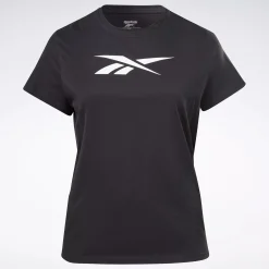 Tops & T-Shirts|Reebok Tops & T-Shirts Training Essentials Vector Graphic Tee (Plus Size)