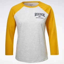 Tops & T-Shirts|Reebok Tops & T-Shirts Workout Ready Baseball T-Shirt