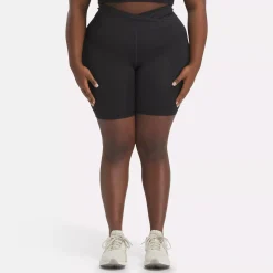 Shorts|Reebok Shorts Workout Ready Basic Bike Shorts (Plus Size)