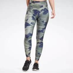 Leggings & Tights|Reebok Leggings & Tights Workout Ready Camo Print Leggings