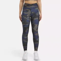 Leggings & Tights|Reebok Leggings & Tights Workout Ready Camo Print Tights
