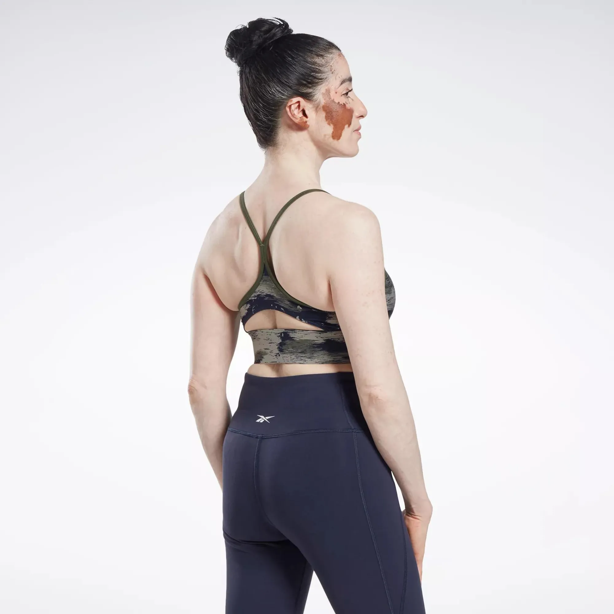 Sports Bras|Reebok Sports Bras Workout Ready Camo Print Bra