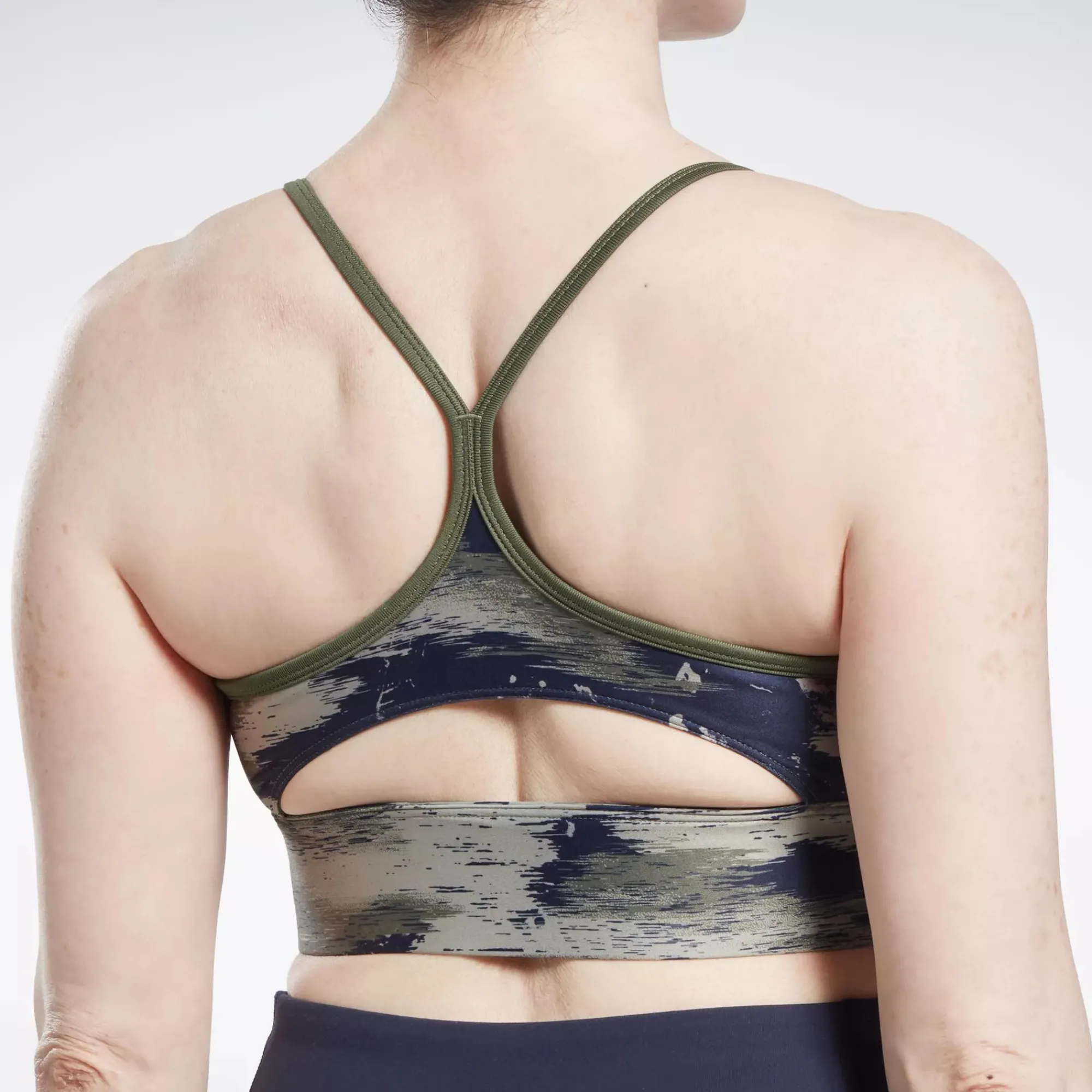 Sports Bras|Reebok Sports Bras Workout Ready Camo Print Bra