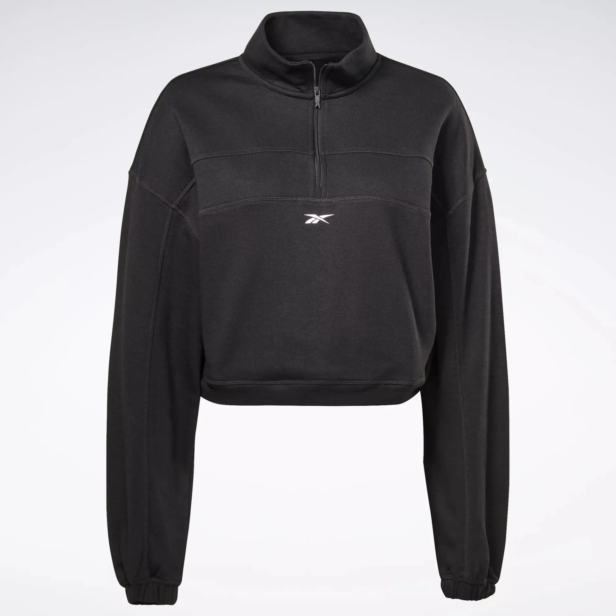 Hoodies & Sweatshirts|Reebok Hoodies & Sweatshirts Workout Ready Knit 1/4 Zip Sweatshirt