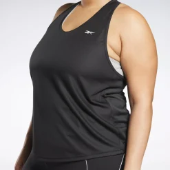 Tank Tops|Reebok Tank Tops Workout Ready Mesh Back Tank Top (Plus Size)