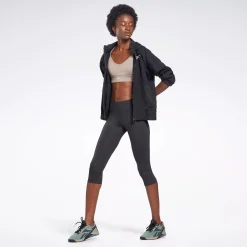 Leggings & Tights|Reebok Leggings & Tights Workout Ready Mesh Capri Tights