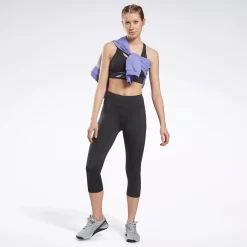 Leggings & Tights|Reebok Leggings & Tights Workout Ready Pant Program Capri Leggings