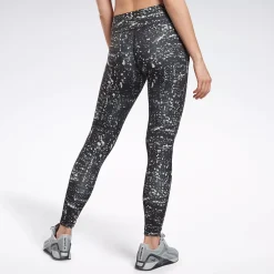 Leggings & Tights|Reebok Leggings & Tights Workout Ready Printed Leggings