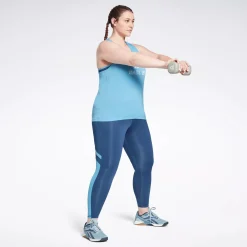 Tank Tops|Reebok Tank Tops Workout Ready Supremium Big Logo Tank Top (Plus Size)