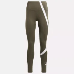 Leggings & Tights|Reebok Leggings & Tights Workout Ready Vector Leggings