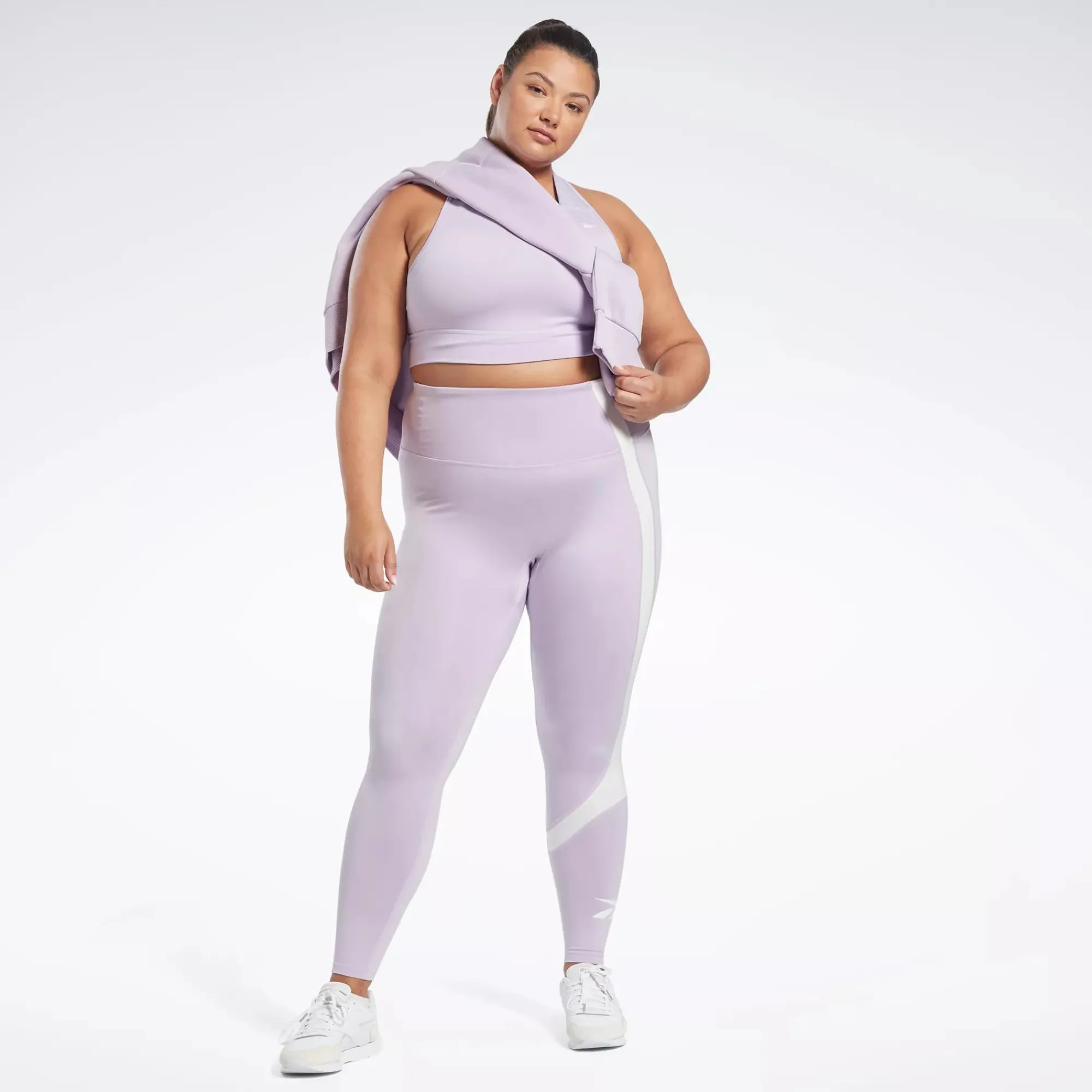Leggings & Tights|Reebok Leggings & Tights Workout Ready Vector Leggings (Plus Size)