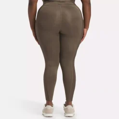 Leggings & Tights|Reebok Leggings & Tights Yoga High-Waisted Performance Rib Leggings (Plus Size)