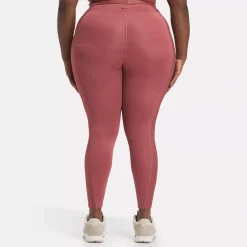 Leggings & Tights|Reebok Leggings & Tights Yoga High-Waisted Performance Rib Leggings (Plus Size)