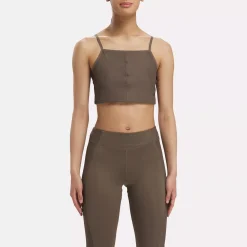 Yoga|Reebok Yoga Yoga Performance Rib Crop Top