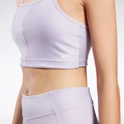 Tops & T-Shirts|Reebok Tops & T-Shirts Yoga Performance Rib Crop Top