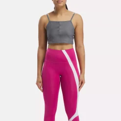 Yoga|Reebok Yoga Yoga Performance Rib Crop Top